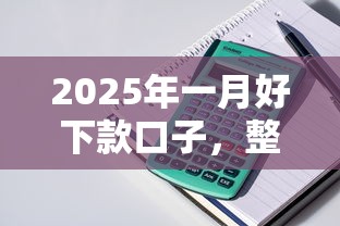 2025年一月好下款口子，整理五个个人贷款平台