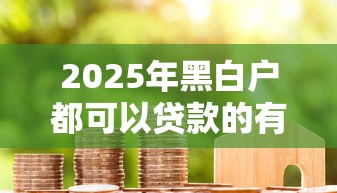 2025年黑白户都可以贷款的有哪些平台：梳理5个十大容易过的网贷平台