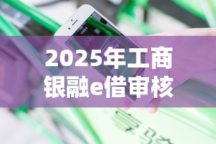 2025年工商银融e借审核不通过,分享5个逾期了还能在平台贷款 2025年工商银融e借审核不通过,分享5个逾期了还能在平台贷款