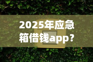 2025年应急箱借钱app？分享5个平台借钱正规利息最低