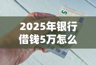 2025年银行借钱5万怎么借钱：看看这5个2025专门给花户放款的平台