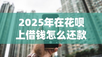 2025年在花呗上借钱怎么还款?公布五个比较大的网贷平台 2025年在花呗上借钱怎么还款?公布五个比较大的网贷平台