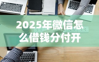 2025年微信怎么借钱分付开通?梳理5个借钱平台100%通过 2025年微信怎么借钱分付开通?梳理5个借钱平台100%通过
