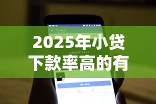 2025年小贷下款率高的有哪些银行？公布5个利息低的网贷软件