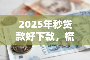 2025年秒贷款好下款,梳理5个黑户借1000借款平台能放款 2025年秒贷款好下款,梳理5个黑户借1000借款平台能放款