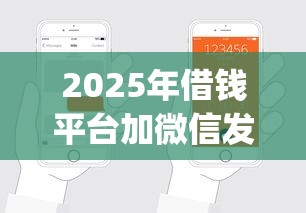 2025年借钱平台加微信发链接?试试这五个轻松借款无征信记录的app 2025年借钱平台加微信发链接?试试这五个轻松借款无征信记录的app