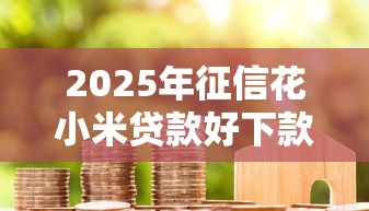 2025年征信花小米贷款好下款吗:整理五个平台贷款利息低 2025年征信花小米贷款好下款吗:整理五个平台贷款利息低