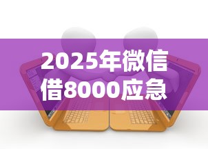 2025年微信借8000应急？看看这5个逾期了还能在平台贷款