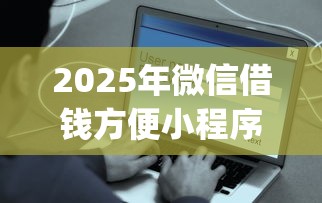 2025年微信借钱方便小程序，整合5个无视黑白户秒下款app