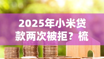 2025年小米贷款两次被拒?梳理5个21岁借钱的平台100%能借到 2025年小米贷款两次被拒?梳理5个21岁借钱的平台100%能借到