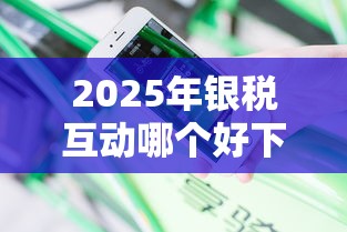 2025年银税互动哪个好下款，整合5个安全的网贷平台