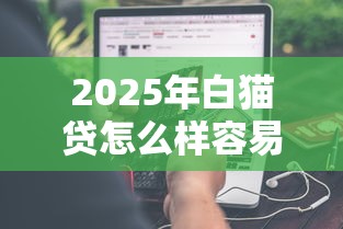 2025年白猫贷怎么样容易申请吗，分享五个不看征信的贷款平台一定能下款