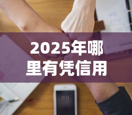 2025年哪里有凭信用卡借钱的:整理五个值得信赖的借钱软件 2025年哪里有凭信用卡借钱的:整理五个值得信赖的借钱软件