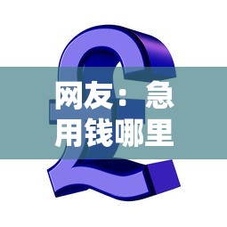 网友：急用钱哪里可以快速借到？求介绍几款哪些贷款平台可靠