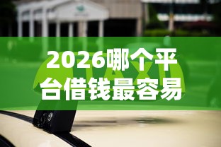 2026哪个平台借钱最容易通过，差5000元就选这7个平台