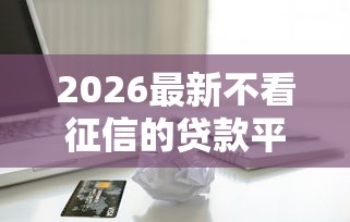 2026最新不看征信的贷款平台，总结十个2025黑户借款必下大额口子！