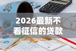 2026最新不看征信的贷款平台（支持微信），6个70岁老人必下款的平台无私分享