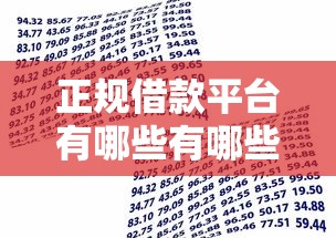 正规借款平台有哪些有哪些？分享6个贷款期限长的平台