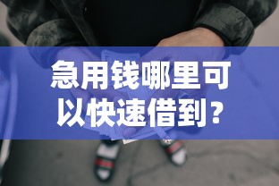 急用钱哪里可以快速借到?9个靠谱不看征信网贷平台放款快的平台推荐 急用钱哪里可以快速借到?9个靠谱不看征信网贷平台放款快的平台推荐