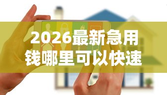 2026最新急用钱哪里可以快速借到（支持支付宝），5个花户必下款的口子无私分享