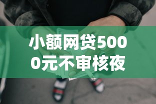 小额网贷5000元不审核夜间直接放款的网贷口子,正规借款平台有哪些的5个平台介绍 小额网贷5000元不审核夜间直接放款的网贷口子,正规借款平台有哪些的5个平台介绍