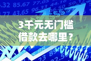 3千元无门槛借款去哪里？小额贷款哪里最可靠看这6个平台