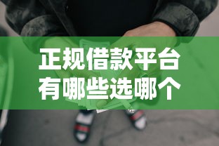 正规借款平台有哪些选哪个平台？5个网贷平台可靠推荐