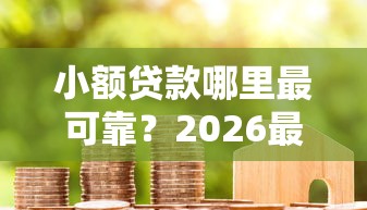 小额贷款哪里最可靠？2026最新测评10个APP容易借款1万块的平台
