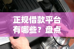 正规借款平台有哪些？盘点5个小额借款不看征信的平台给你参考