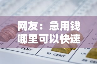 网友:急用钱哪里可以快速借到?求介绍几款网贷平台哪些好 网友:急用钱哪里可以快速借到?求介绍几款网贷平台哪些好