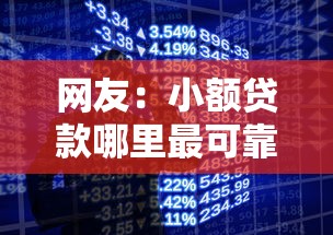 网友：小额贷款哪里最可靠？求介绍几款手机借钱平台